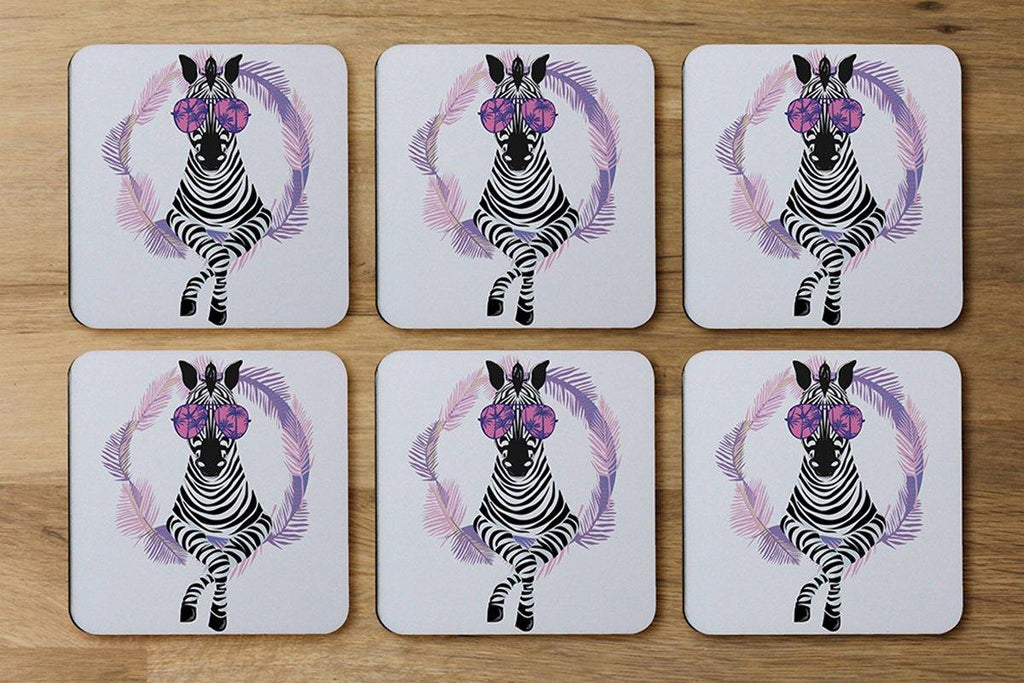 Pink Zebra (Coaster) - Andrew Lee Home and Living