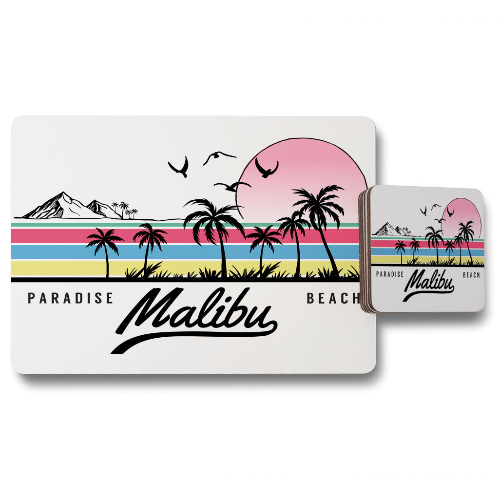 New Product Malibu (Placemat & Coaster Set)  - Andrew Lee Home and Living