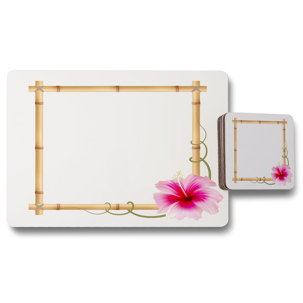 New Product Bamboo Border (Placemat & Coaster Set)  - Andrew Lee Home and Living