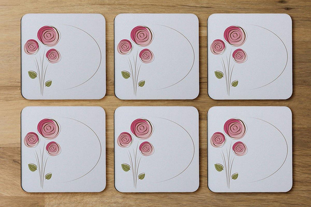 Rose Drawing (Coaster) - Andrew Lee Home and Living