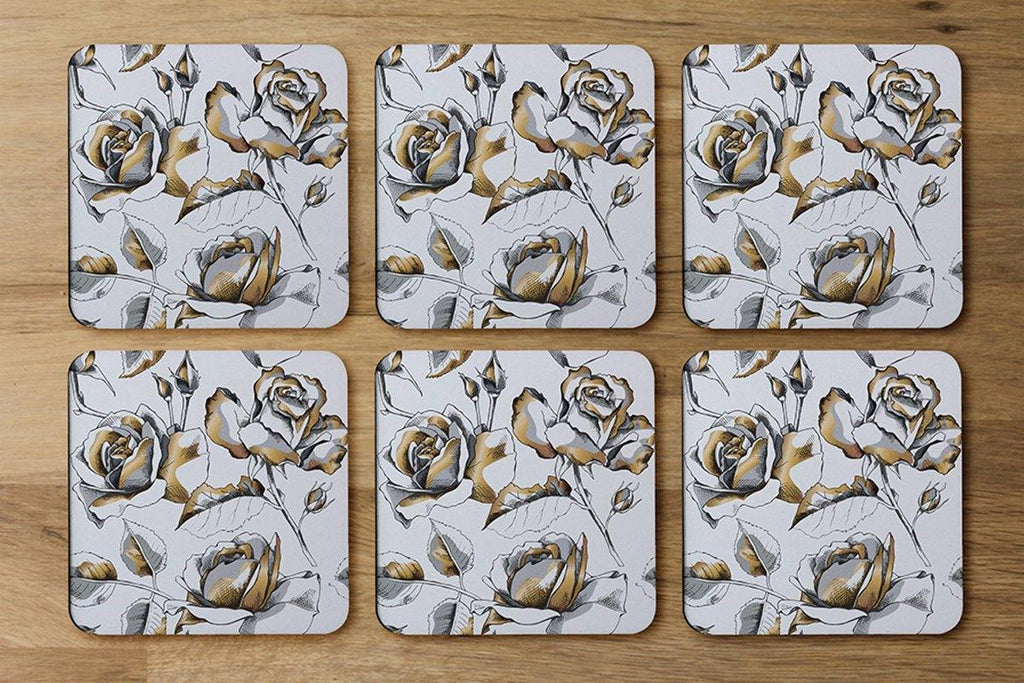 Golden Roses (Coaster) - Andrew Lee Home and Living