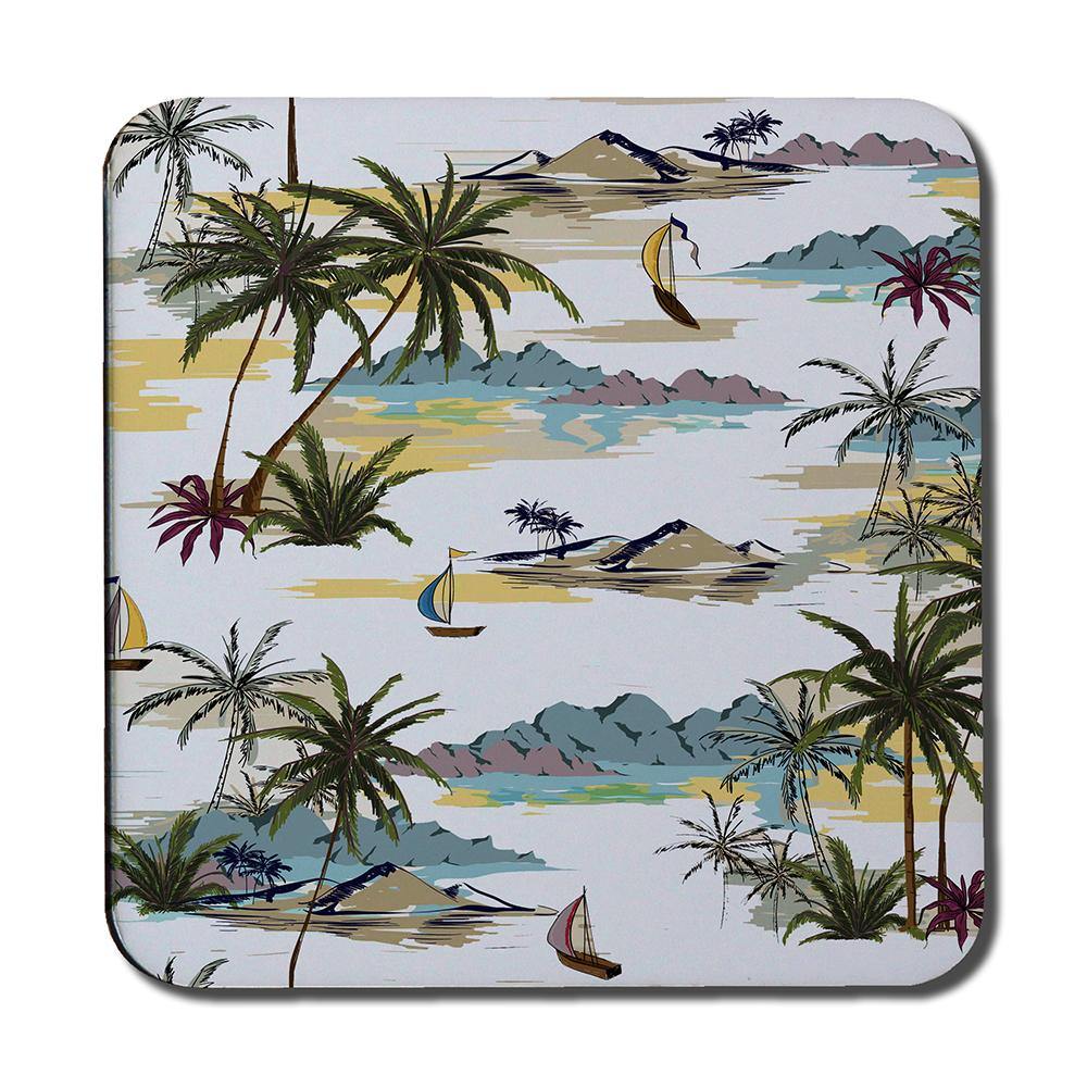 Palm Trees (Coaster) - Andrew Lee Home and Living