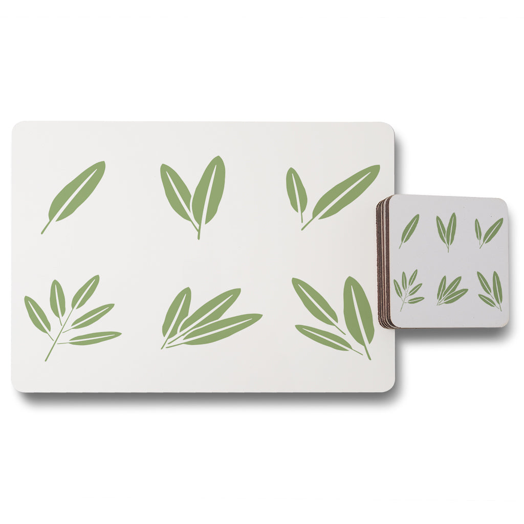 New Product Herbs (Placemat & Coaster Set)  - Andrew Lee Home and Living