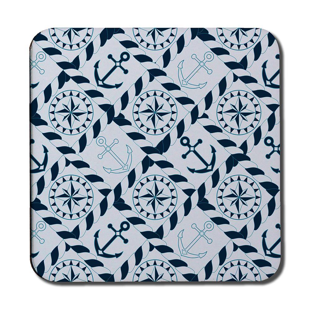 Blue Nautical Elements (Coaster) - Andrew Lee Home and Living