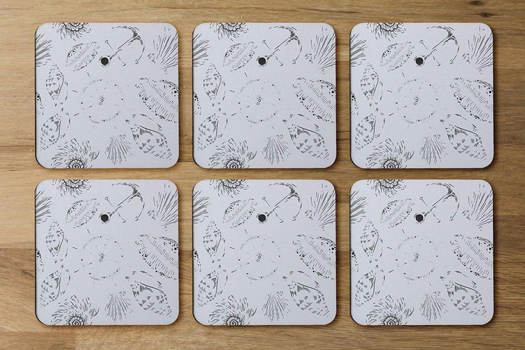 Drawn Nautical Elements (Coaster) - Andrew Lee Home and Living