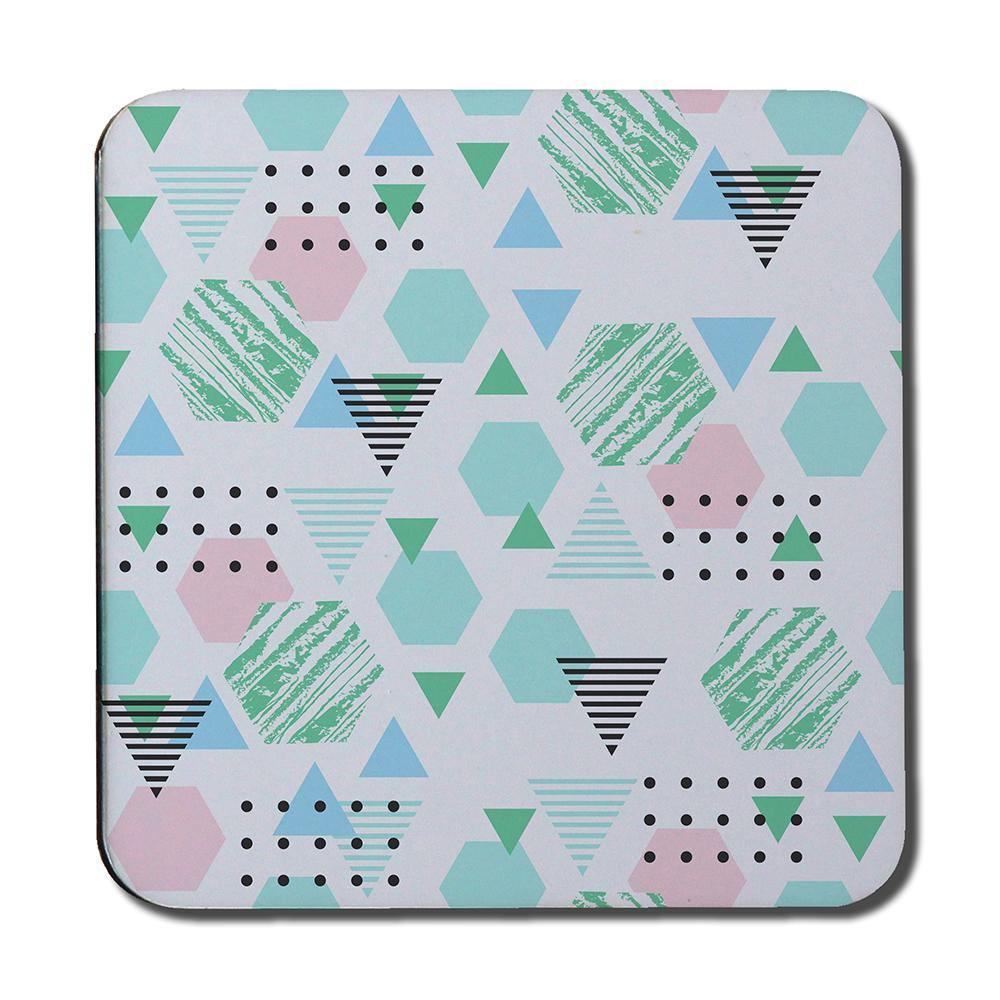 Geometric Shapes (Coaster) - Andrew Lee Home and Living