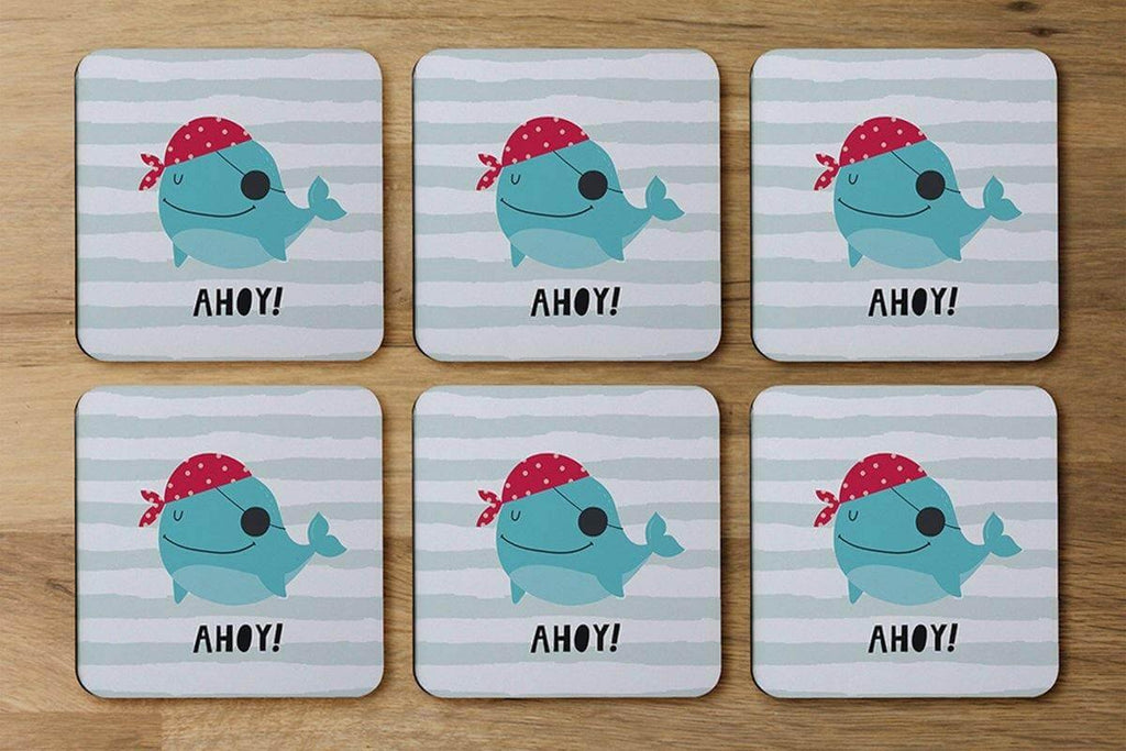 Ahoy! Whale (Coaster) - Andrew Lee Home and Living