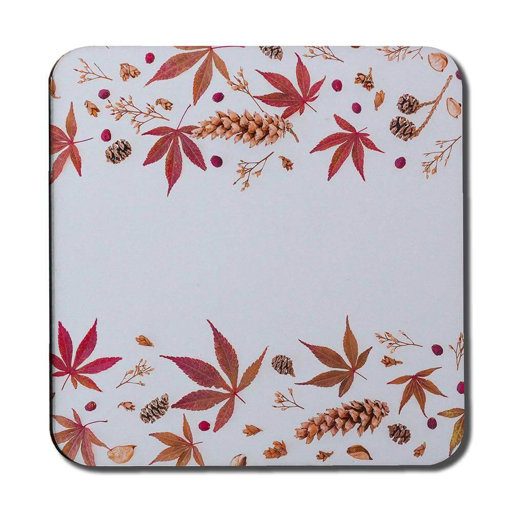 Autumn Leaves Half Border (Coaster) - Andrew Lee Home and Living