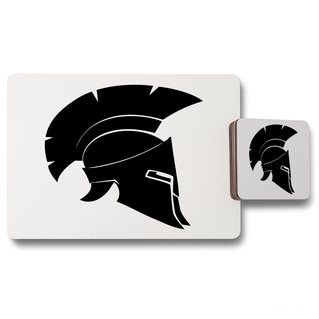 New Product Roman Helmet (Placemat & Coaster Set)  - Andrew Lee Home and Living