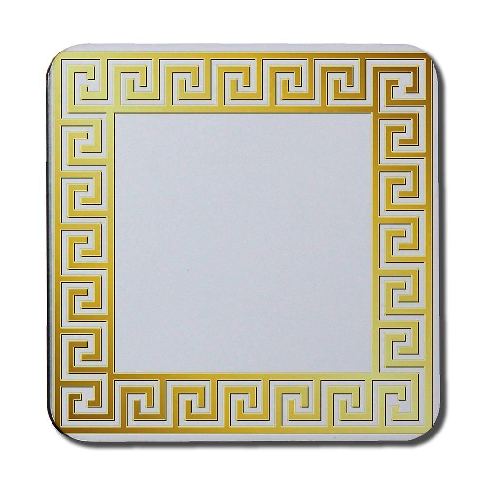 Golden Greek Ornamental Frame (Coaster) - Andrew Lee Home and Living