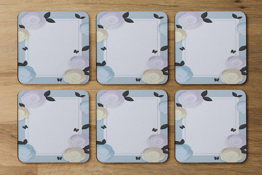 Pastel Colour Flowers (Coaster) - Andrew Lee Home and Living