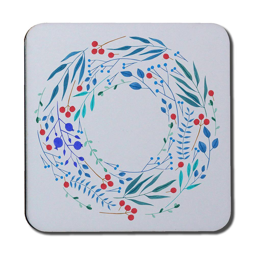 Blue Decorative Reath (Coaster) - Andrew Lee Home and Living