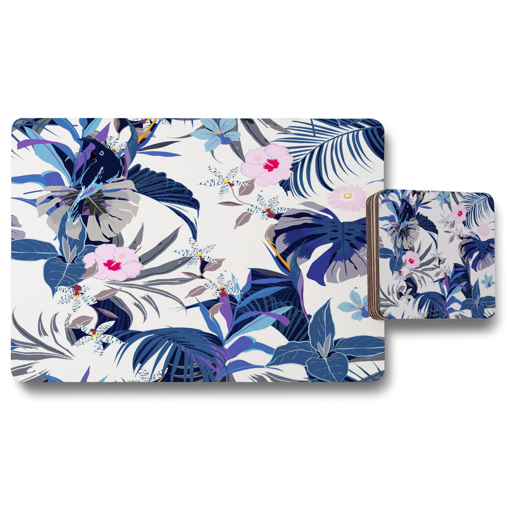 New Product Winter Tropical (Placemat & Coaster Set)  - Andrew Lee Home and Living