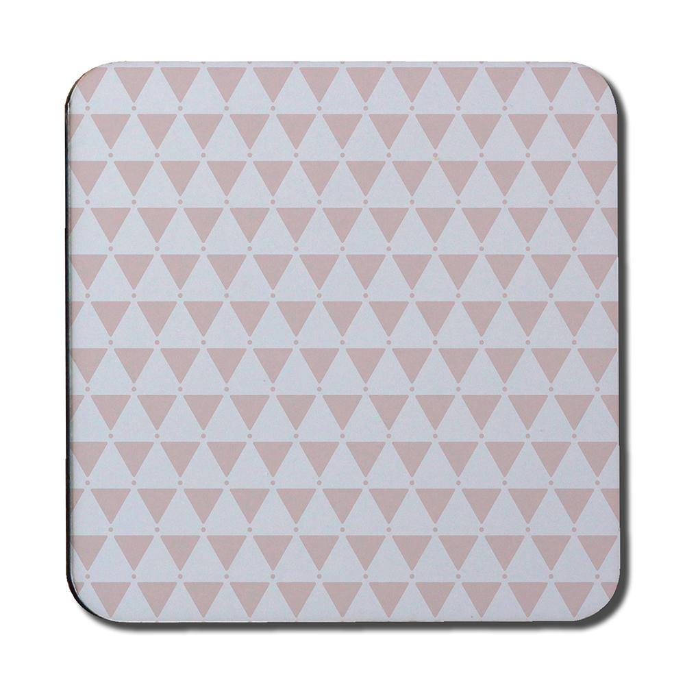 Pink Triangles (Coaster) - Andrew Lee Home and Living