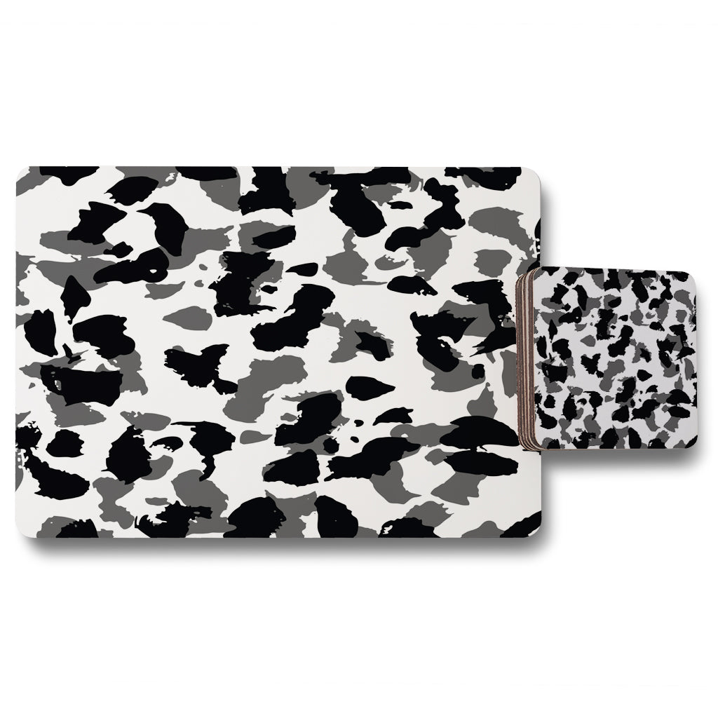 New Product Animal Print (Placemat & Coaster Set)  - Andrew Lee Home and Living
