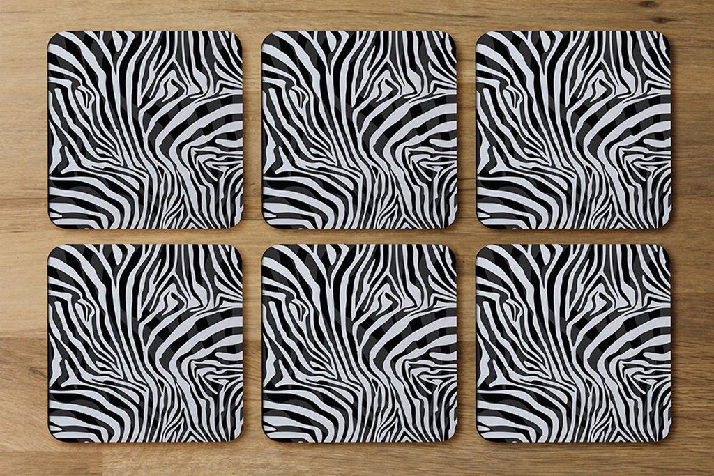 Zebra Animal Print (Coaster) - Andrew Lee Home and Living