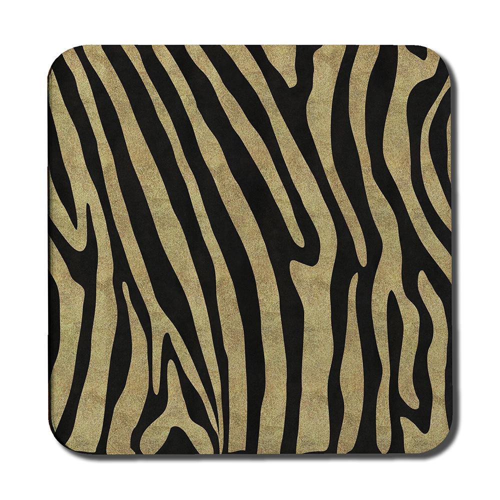 Golden Zebra (Coaster) - Andrew Lee Home and Living