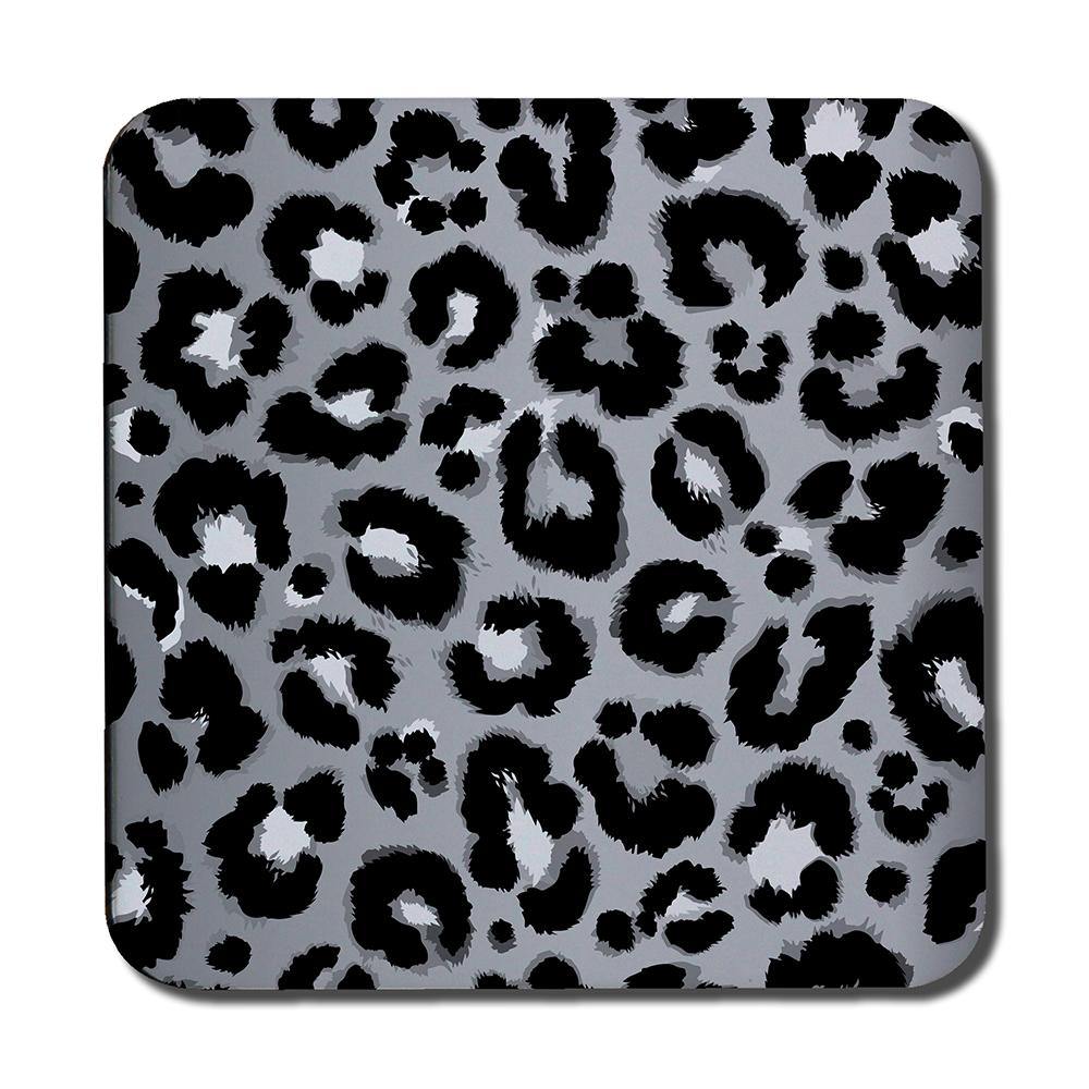 Silver Leopard Print (Coaster) - Andrew Lee Home and Living