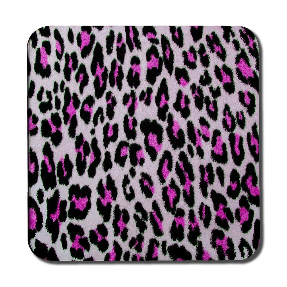 Pink Fluffy Leopard (Coaster) - Andrew Lee Home and Living