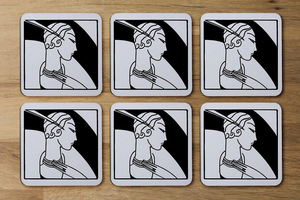 Art Deco Woman (Coaster) - Andrew Lee Home and Living