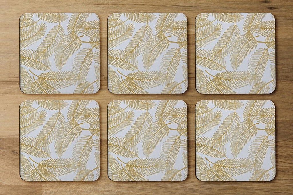 Golden Leaves (Coaster) - Andrew Lee Home and Living