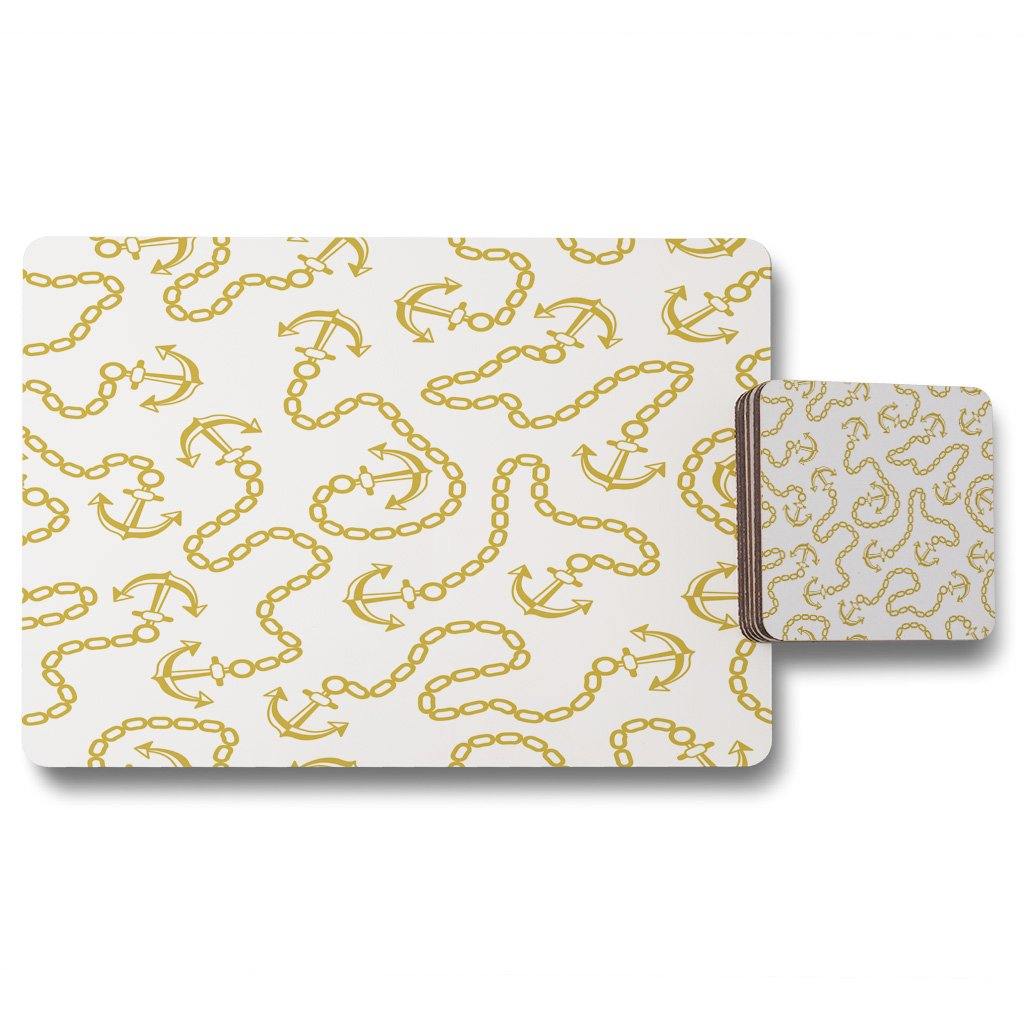 Anchor & Chains (Placemat & Coaster Set) - Andrew Lee Home and Living