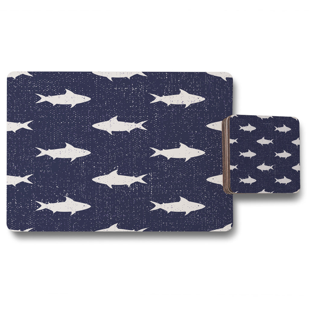 New Product Fish (Placemat & Coaster Set)  - Andrew Lee Home and Living