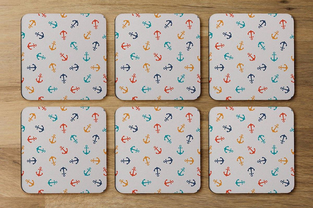 Multi Coloured Anchors (Coaster) - Andrew Lee Home and Living