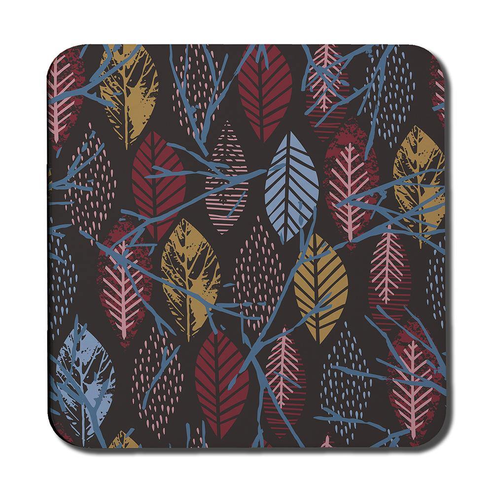 Prints Of Autumn Leaves (Coaster) - Andrew Lee Home and Living