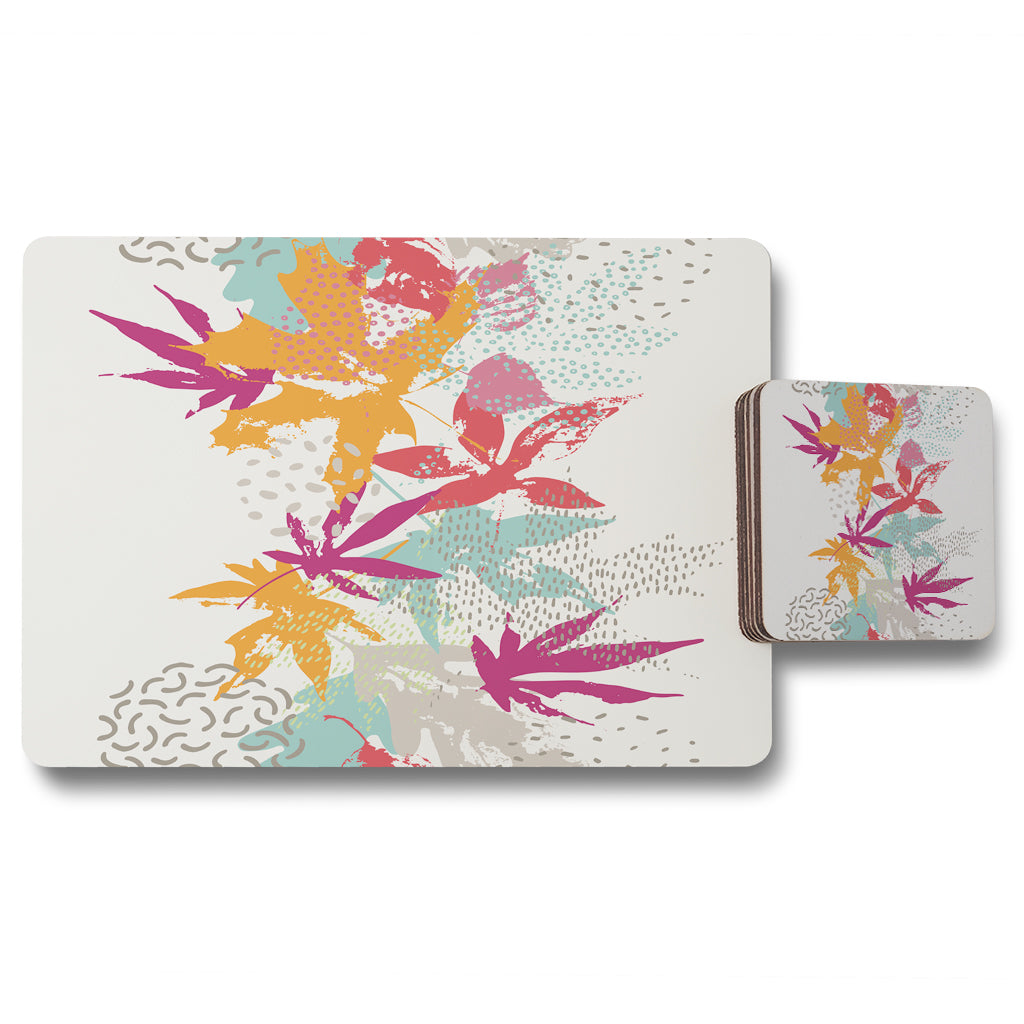 New Product Japanese Maple (Placemat & Coaster Set)  - Andrew Lee Home and Living
