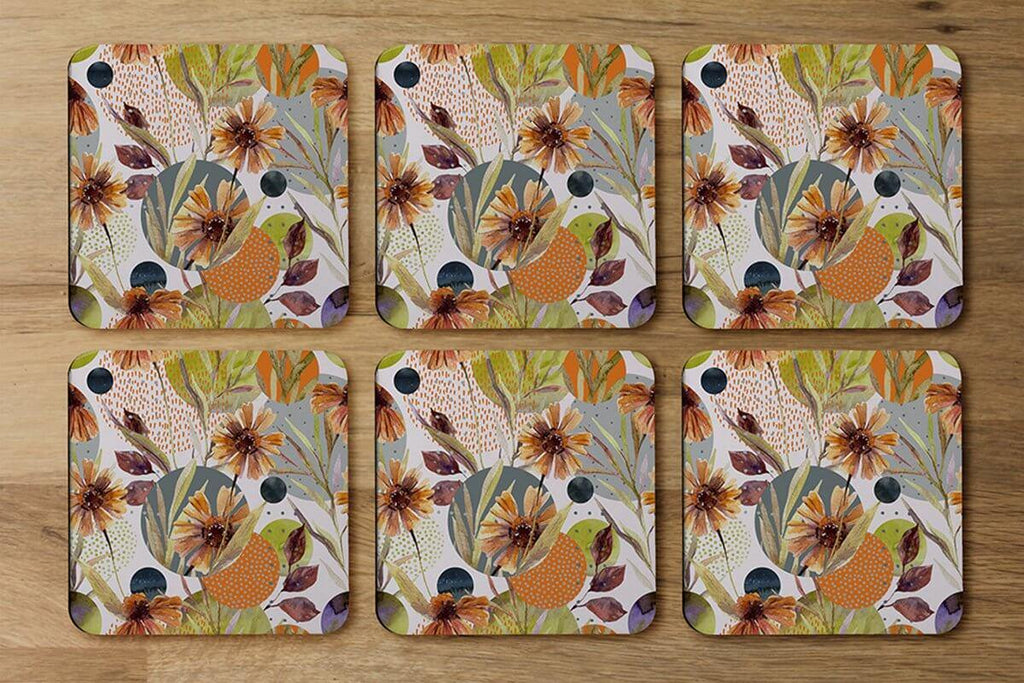 Autumn Flowers (Coaster) - Andrew Lee Home and Living