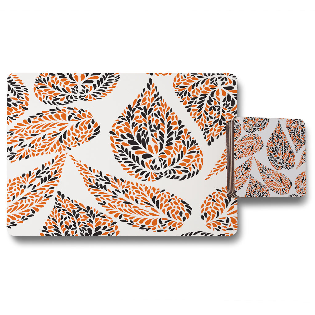 New Product Leaf Droplets (Placemat & Coaster Set)  - Andrew Lee Home and Living
