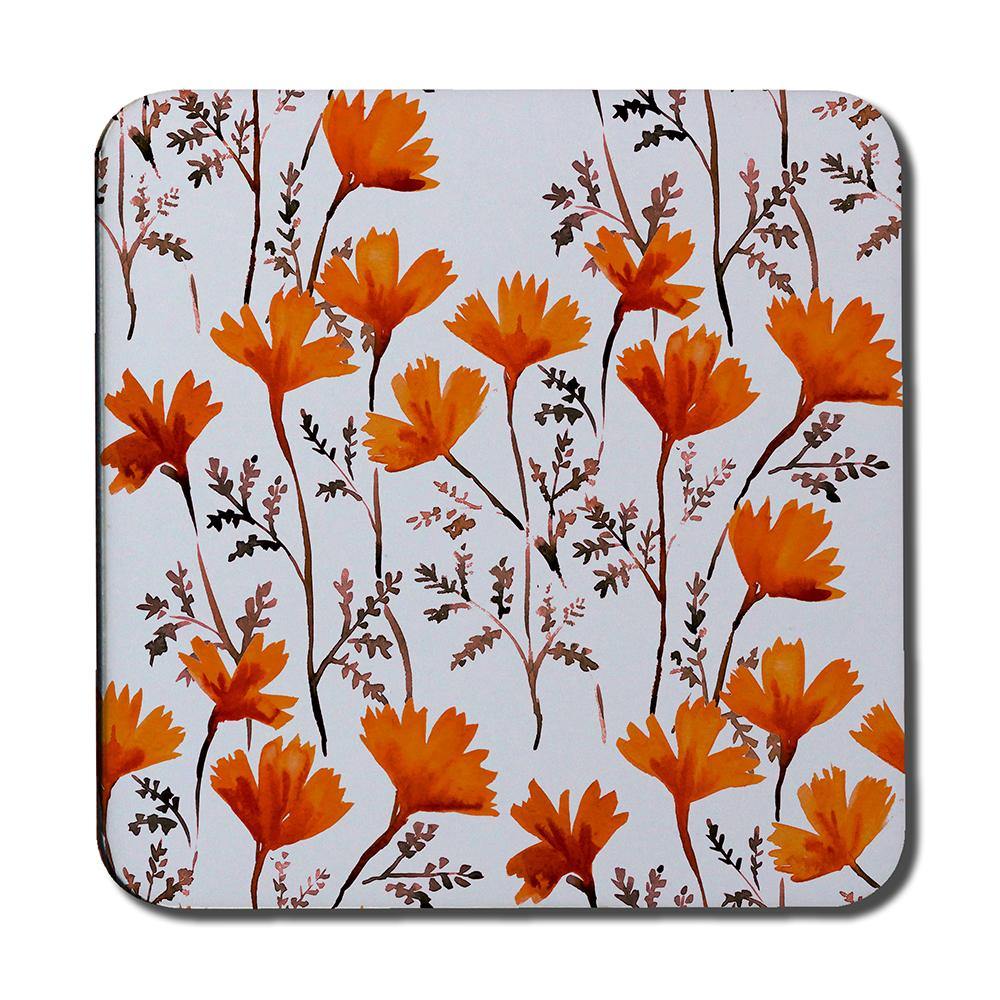 Flowers in Autumn Colours (Coaster) - Andrew Lee Home and Living