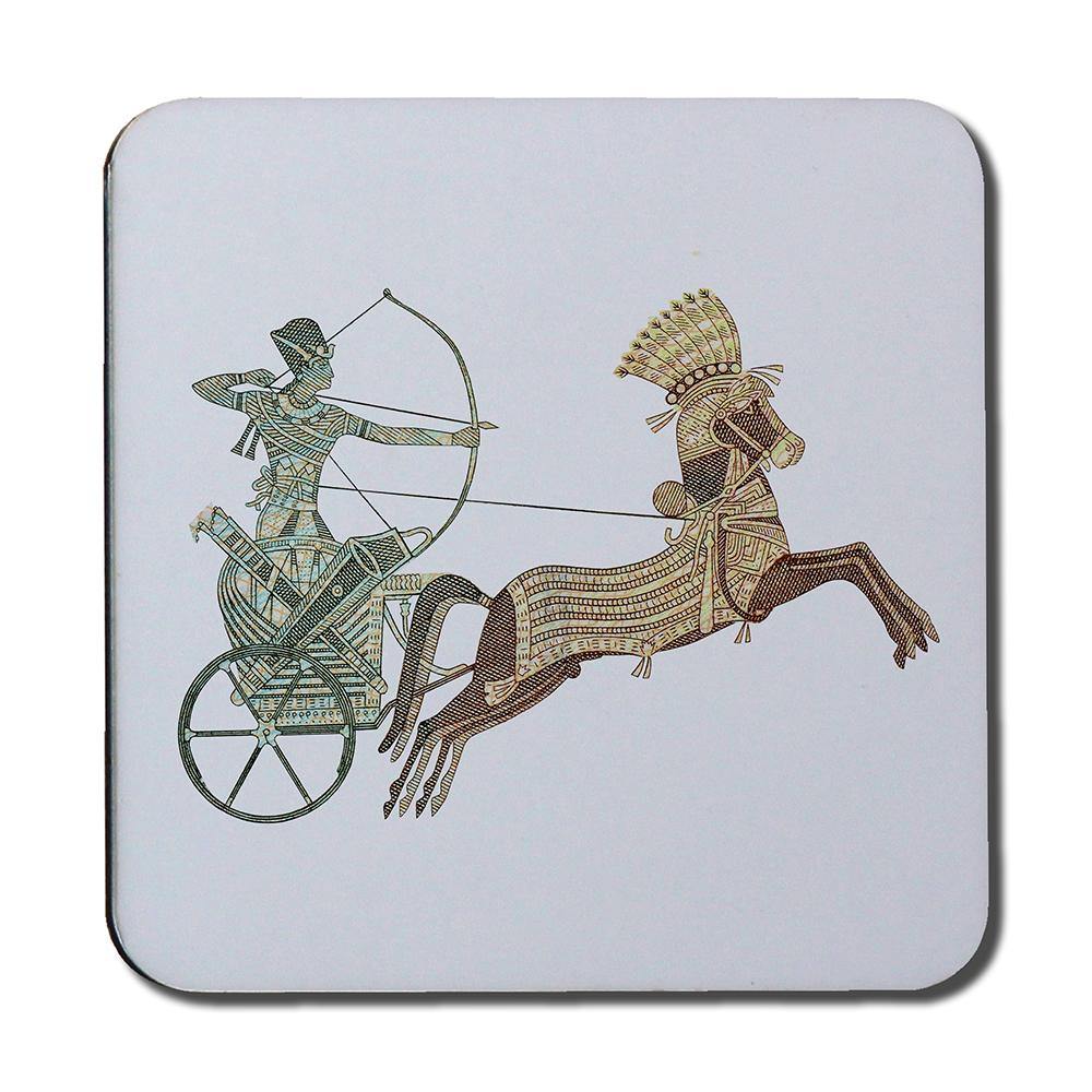 Pharaoh on War Chariot (Coaster) - Andrew Lee Home and Living