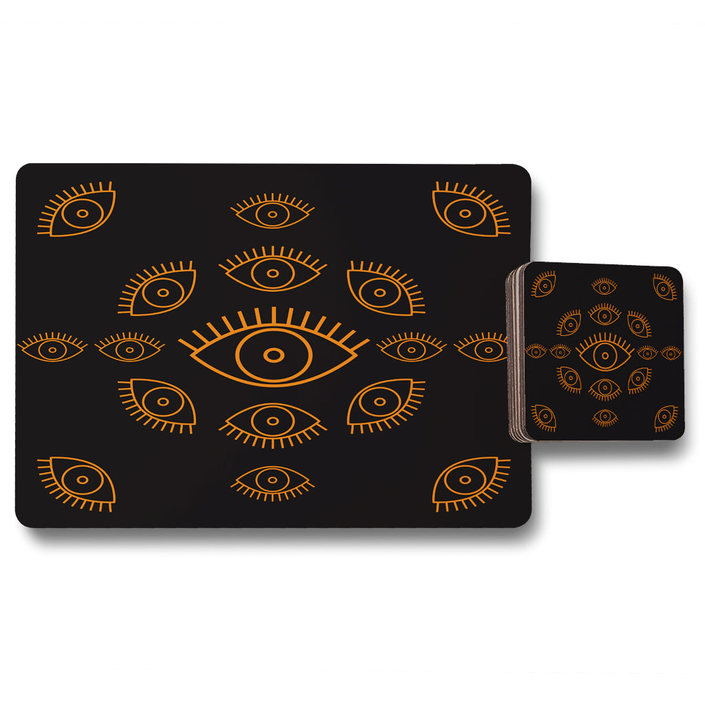 New Product Eye Icon (Placemat & Coaster Set)  - Andrew Lee Home and Living