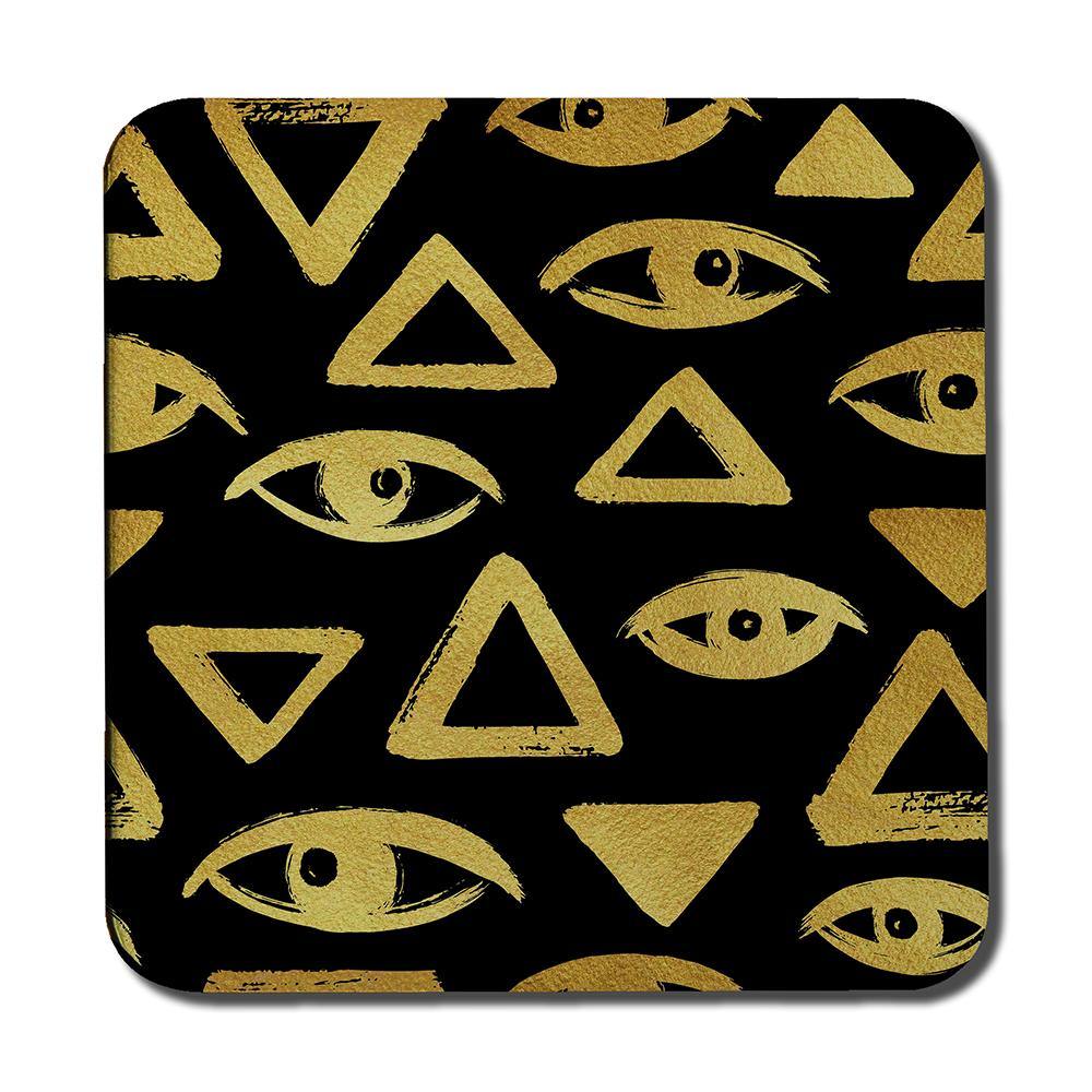 Eyes & Pyramids (Coaster) - Andrew Lee Home and Living