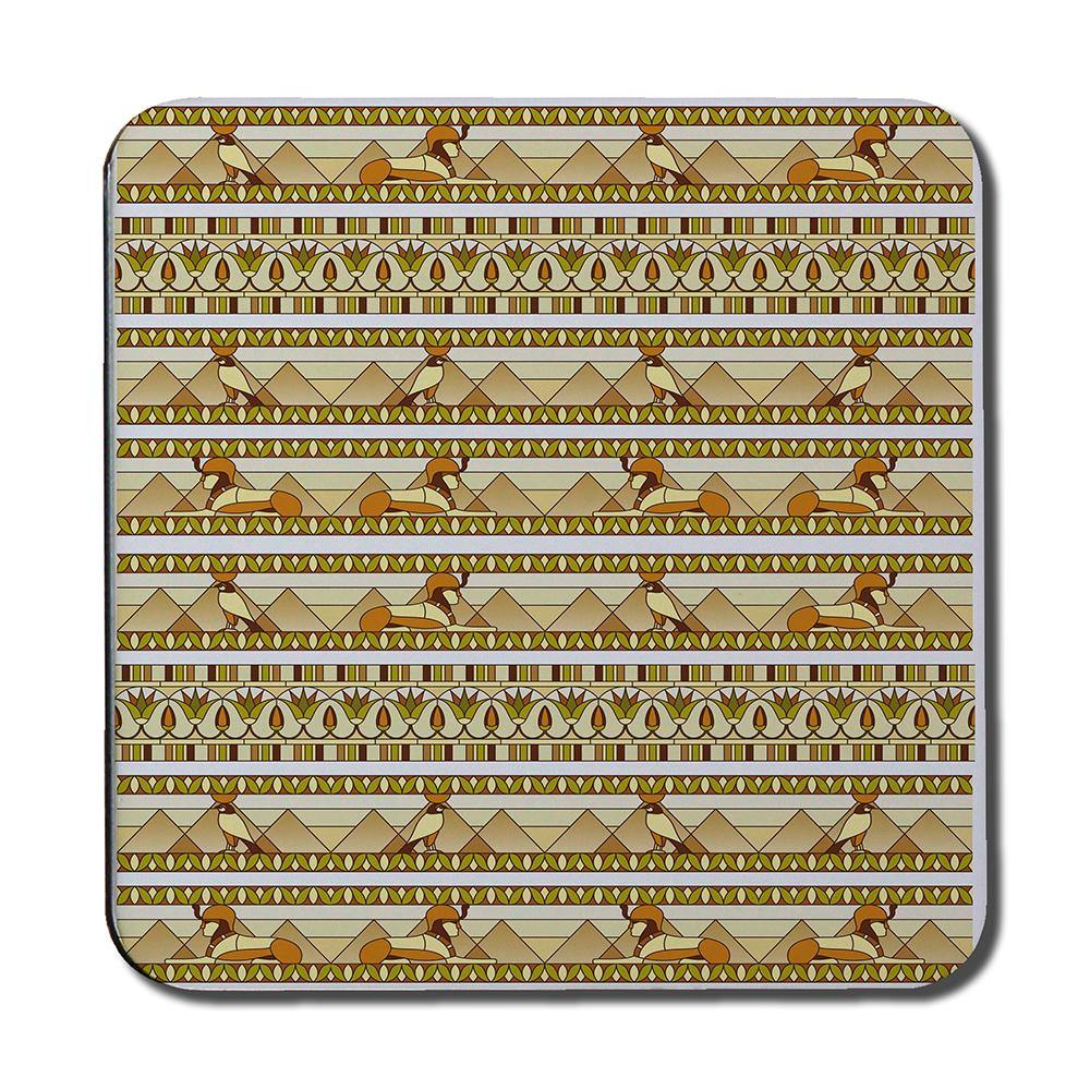 Ornament of Ancient Egypt to The Frescoes (Coaster) - Andrew Lee Home and Living