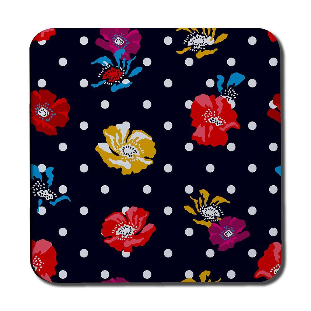 Flowers & Spots (Coaster) - Andrew Lee Home and Living