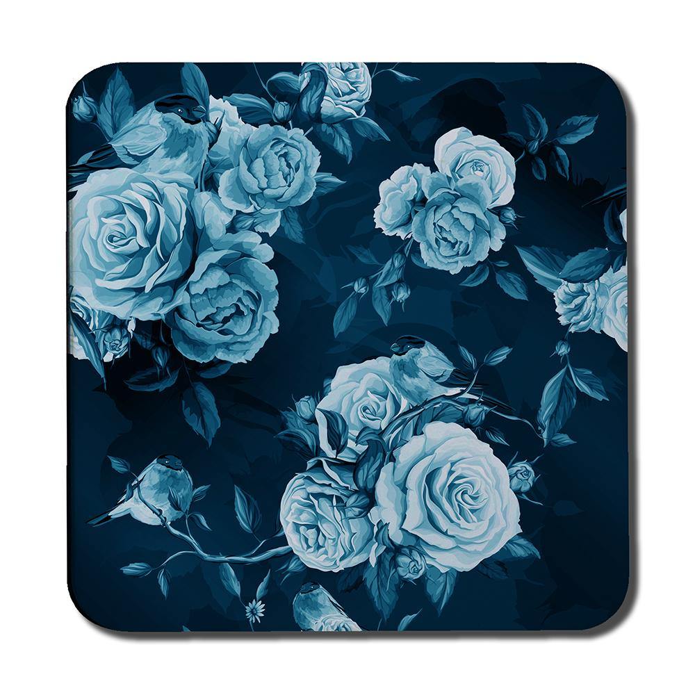 Winter Blue Roses (Coaster) - Andrew Lee Home and Living