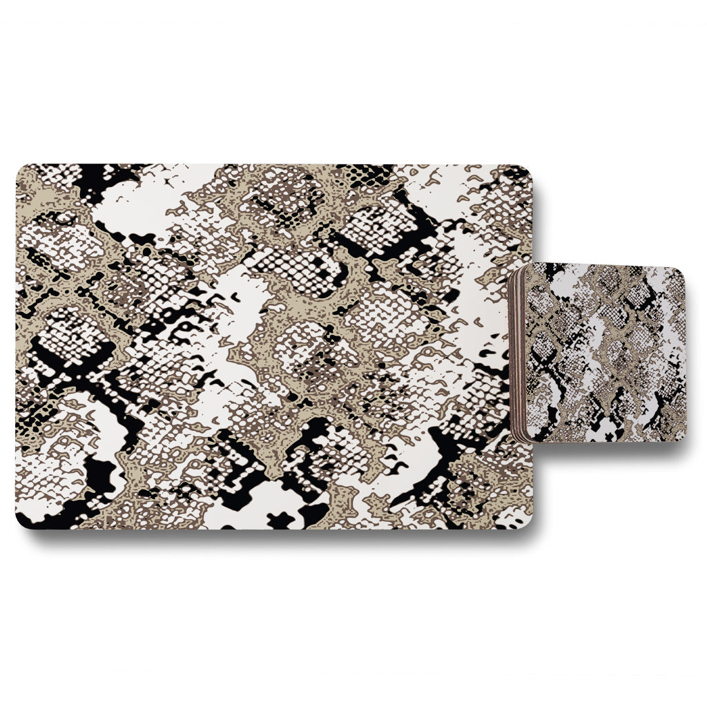New Product Grunge Pattern (Placemat & Coaster Set)  - Andrew Lee Home and Living