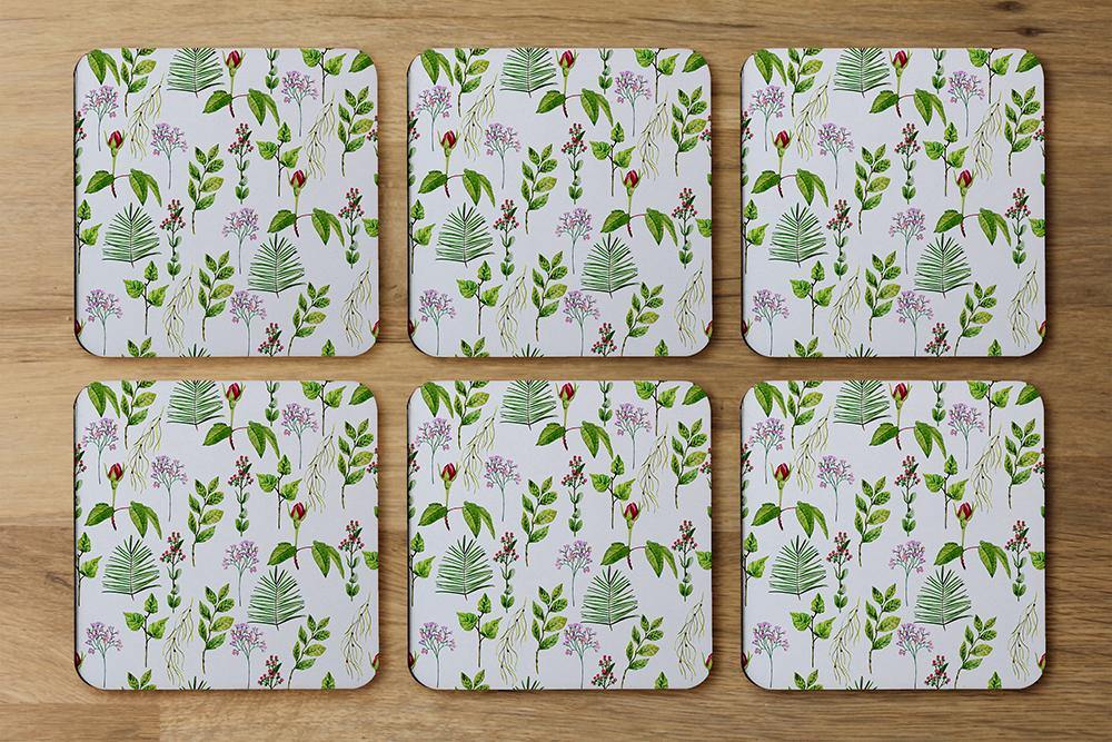 Selection of Leaves & Flowers (Coaster) - Andrew Lee Home and Living