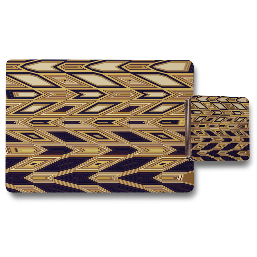 New Product Geometric Tiles (Placemat & Coaster Set)  - Andrew Lee Home and Living