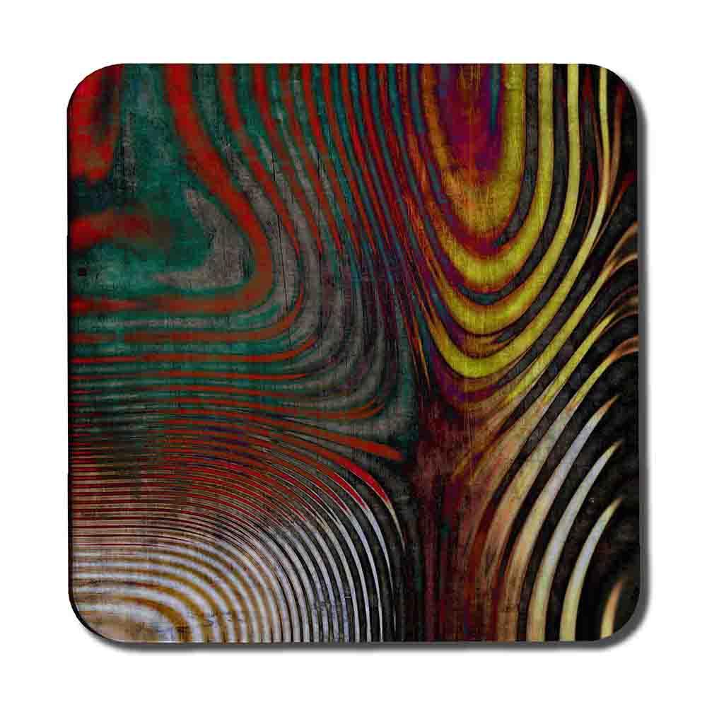 Psychedelic Print (Coaster) - Andrew Lee Home and Living