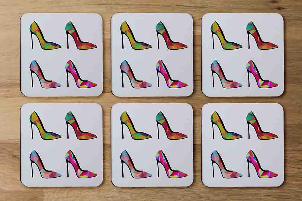 Geometric High Heels (Coaster) - Andrew Lee Home and Living