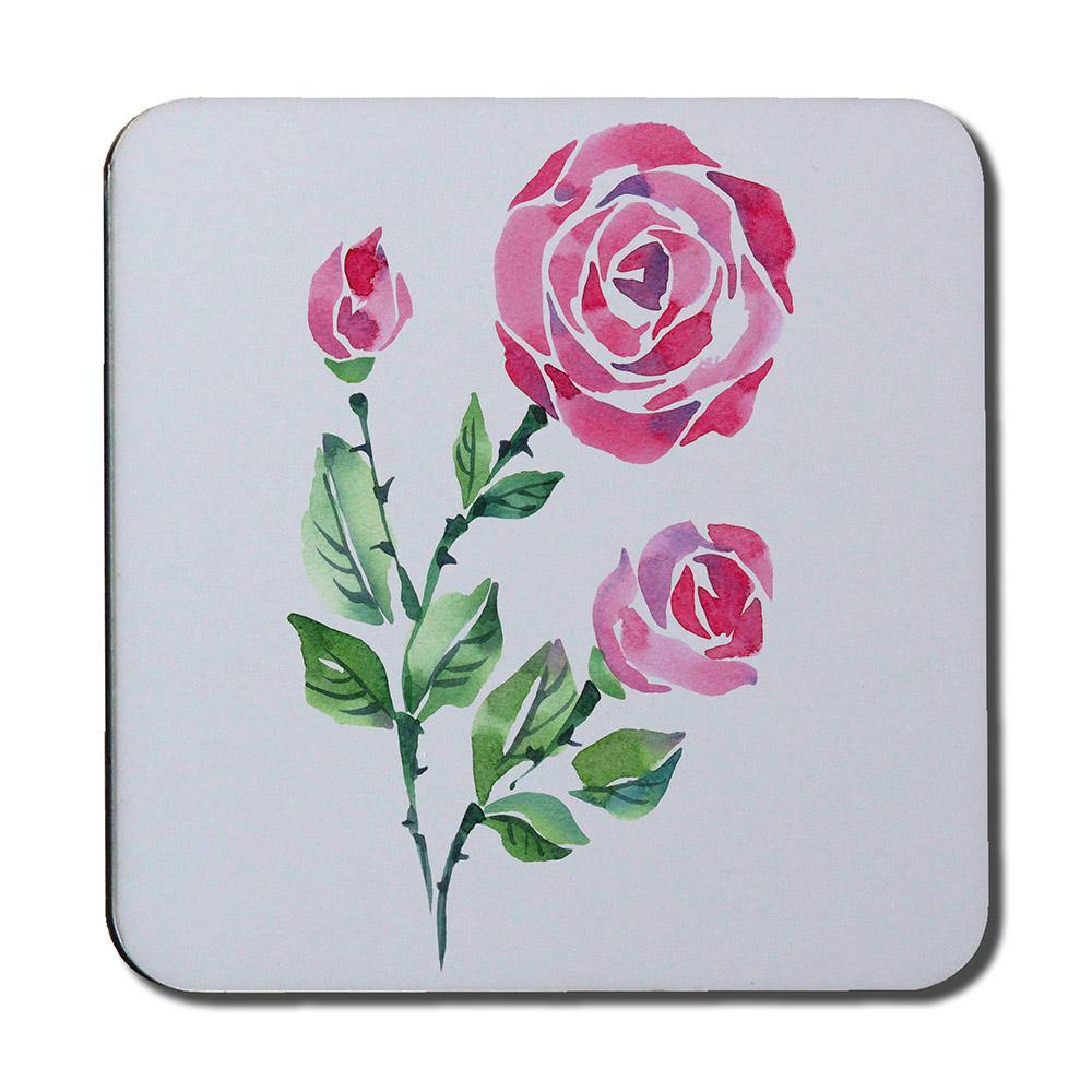 Rose Print (Coaster) - Andrew Lee Home and Living