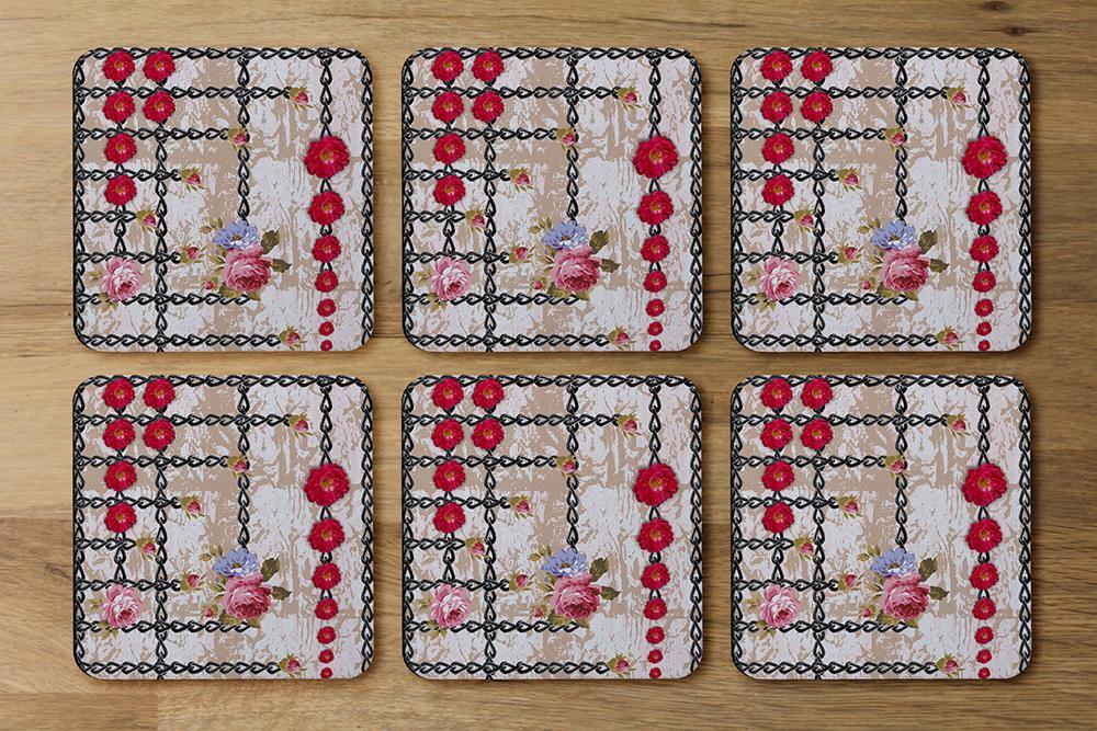 Flowers & Chains (Coaster) - Andrew Lee Home and Living