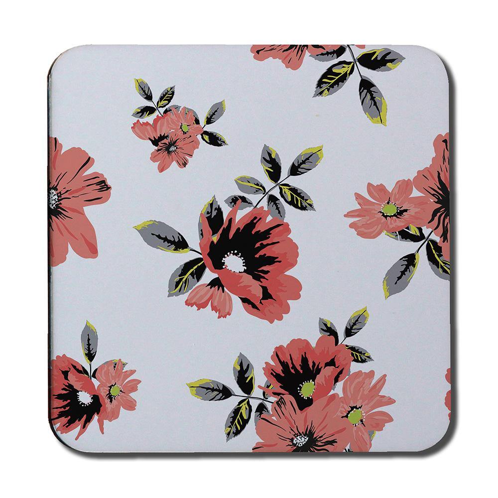 Pink Flowers (Coaster) - Andrew Lee Home and Living