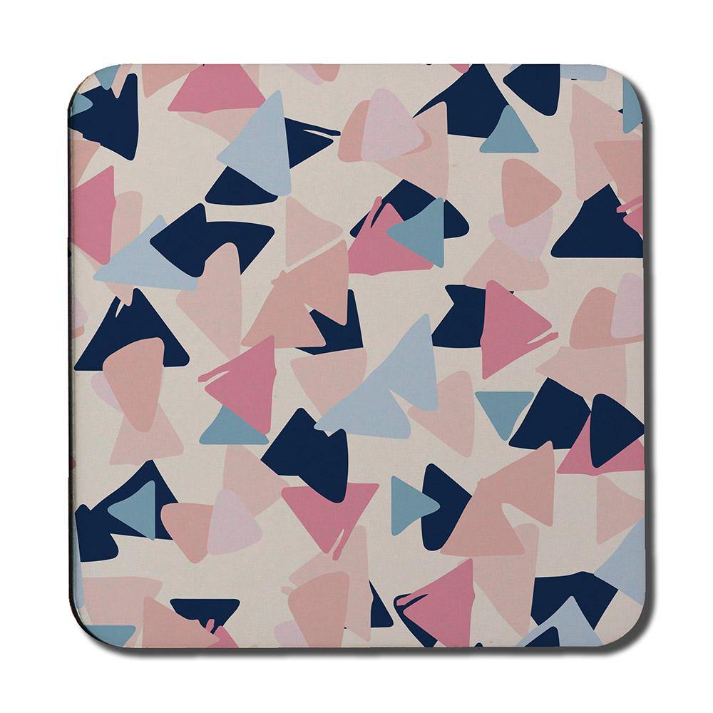 Pastel Coloured Triangles (Coaster) - Andrew Lee Home and Living