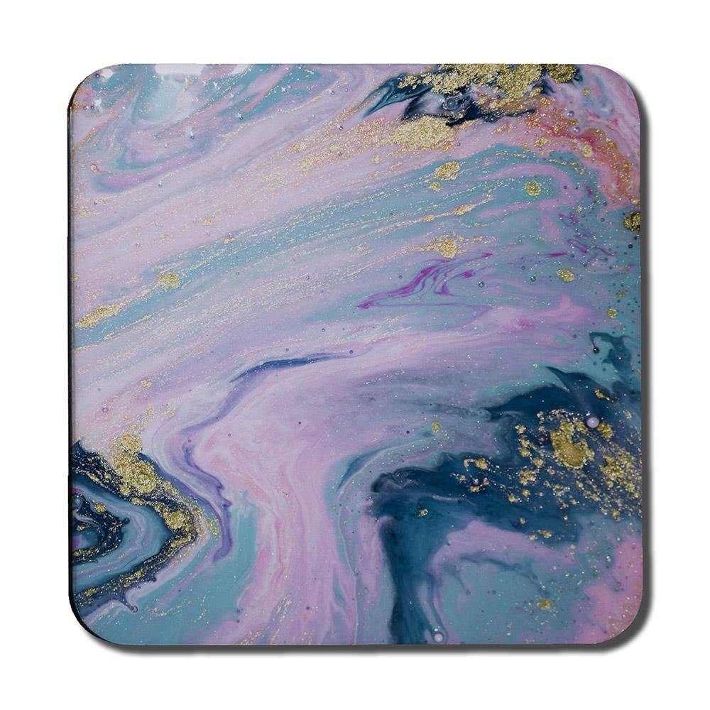 Blue & Pink Marble (Coaster) - Andrew Lee Home and Living