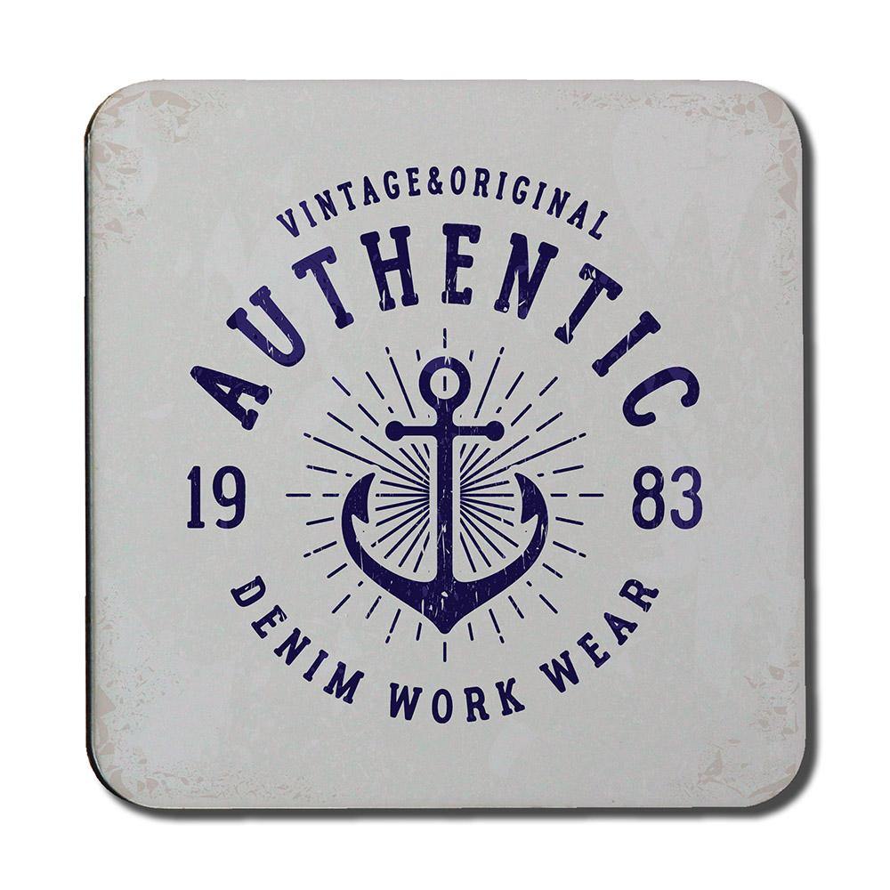 Vintage Anchor Logo (Coaster) - Andrew Lee Home and Living